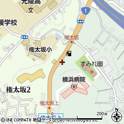 神奈川県横浜市保土ケ谷区狩場町203周辺の地図