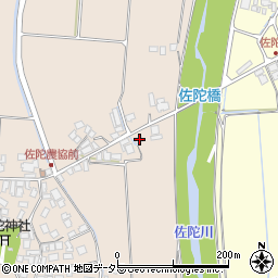 鳥取県米子市淀江町佐陀772-1周辺の地図