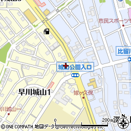 ソフトバンク綾瀬市役所通り周辺の地図