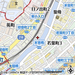 メイクス横浜黄金町周辺の地図