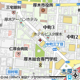 ダイキンヒーバック（ＨＶＡＣ）ソリューション東京株式会社　湘南厚木営業所周辺の地図