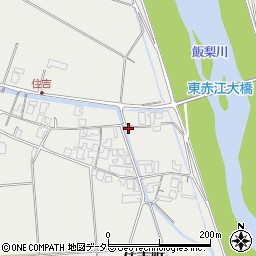 島根県安来市赤江町住吉町1994周辺の地図