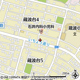 千葉県袖ケ浦市蔵波台周辺の地図