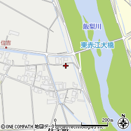 島根県安来市赤江町住吉町1993周辺の地図