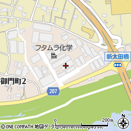 フタムラ化学株式会社　岐阜工場周辺の地図