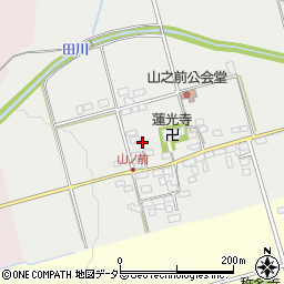 滋賀県長浜市山ノ前町261周辺の地図