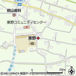 恵那東野郵便局 ＡＴＭ周辺の地図