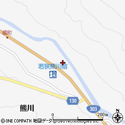 福井県三方上中郡若狭町熊川12周辺の地図