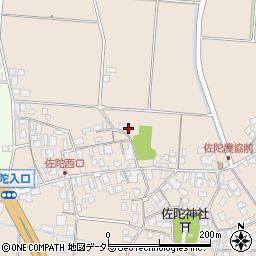 鳥取県米子市淀江町佐陀1677-2周辺の地図