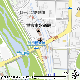 鳥取中部ふるさと広域連合倉吉消防署周辺の地図