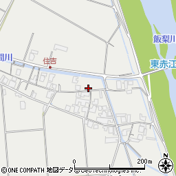 島根県安来市赤江町住吉町1246周辺の地図