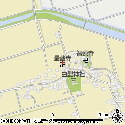 滋賀県長浜市湖北町今西702周辺の地図