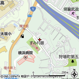 神奈川県横浜市保土ケ谷区狩場町286周辺の地図