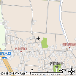 鳥取県米子市淀江町佐陀1680周辺の地図