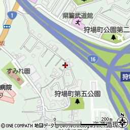 神奈川県横浜市保土ケ谷区狩場町293-23周辺の地図