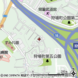神奈川県横浜市保土ケ谷区狩場町293-22周辺の地図