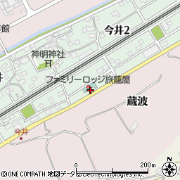 ファミリーロッジ旅籠屋・袖ヶ浦店駐車場周辺の地図