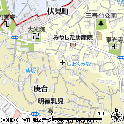 神奈川県横浜市南区三春台127周辺の地図