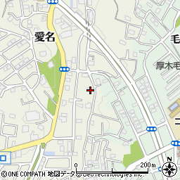 神奈川県厚木市愛名1345周辺の地図