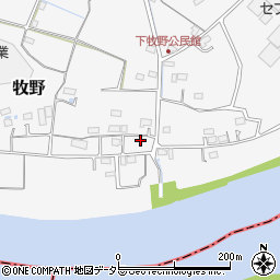 岐阜県美濃加茂市牧野1297-3周辺の地図