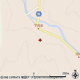 本沢寺周辺の地図