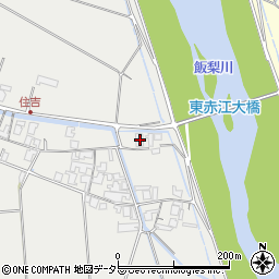 島根県安来市赤江町住吉町1996周辺の地図