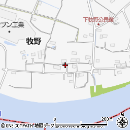 岐阜県美濃加茂市牧野1294-1周辺の地図