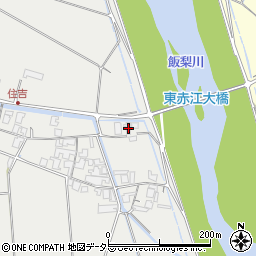 島根県安来市赤江町住吉町1983周辺の地図