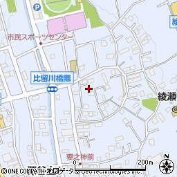 神奈川県綾瀬市深谷上6丁目34周辺の地図