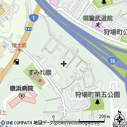 神奈川県横浜市保土ケ谷区狩場町172-14周辺の地図