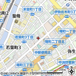 株式会社文明堂　横浜本店周辺の地図