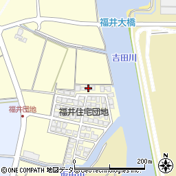 島根県安来市東赤江町福井町1372-8周辺の地図