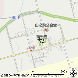 滋賀県長浜市山ノ前町周辺の地図