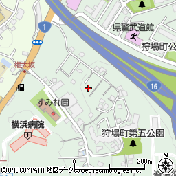 神奈川県横浜市保土ケ谷区狩場町172-15周辺の地図