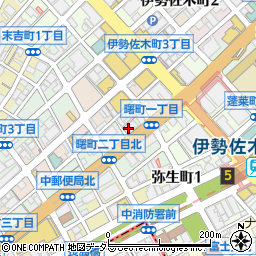 横浜旅行社周辺の地図