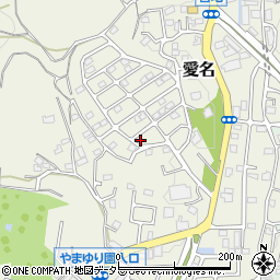 神奈川県厚木市愛名546-1周辺の地図