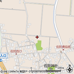 鳥取県米子市淀江町佐陀1674-4周辺の地図