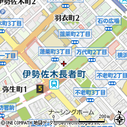神奈川県横浜市中区蓬莱町3丁目115周辺の地図