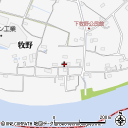 岐阜県美濃加茂市牧野1309周辺の地図