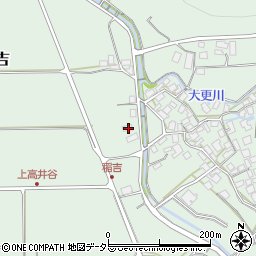 鳥取県米子市淀江町稲吉350周辺の地図