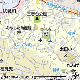 神奈川県横浜市南区三春台118周辺の地図