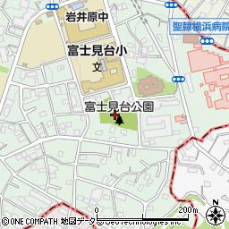 神奈川県横浜市保土ケ谷区岩井町周辺の地図
