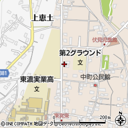 岐阜県可児郡御嵩町伏見1199周辺の地図