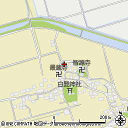 滋賀県長浜市湖北町今西666周辺の地図