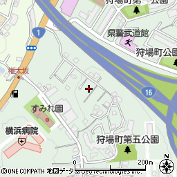 神奈川県横浜市保土ケ谷区狩場町172周辺の地図