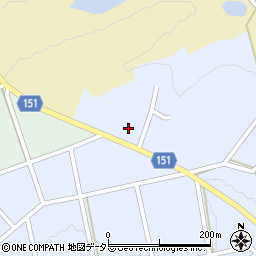 倉吉東伯線周辺の地図