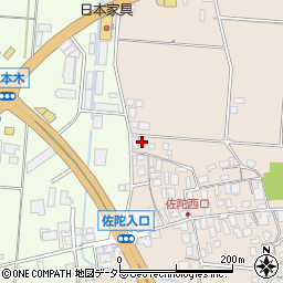 鳥取県米子市淀江町佐陀562-9周辺の地図