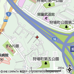 神奈川県横浜市保土ケ谷区狩場町293-44周辺の地図