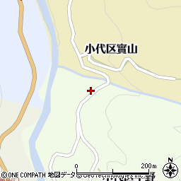 兵庫県美方郡香美町小代区平野11周辺の地図