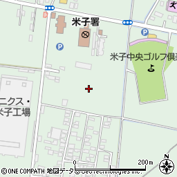 鳥取県米子市上福原周辺の地図